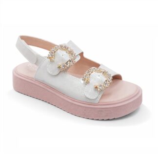 scarpy 2688 άσπρο γκλίτερ