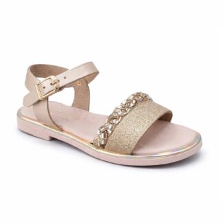 scarpy shoes 2677 χρυσό πέρλα